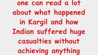 Slumdog India Lost Kargil War
